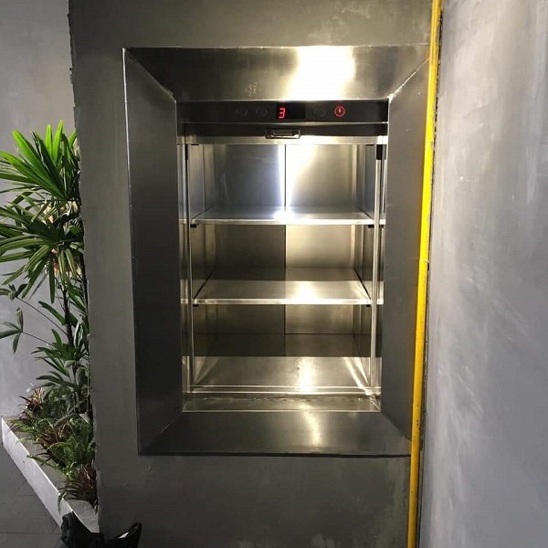 thang máy tời thực phẩm